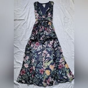 Sweet Storm Navy Floral Jumpsuit